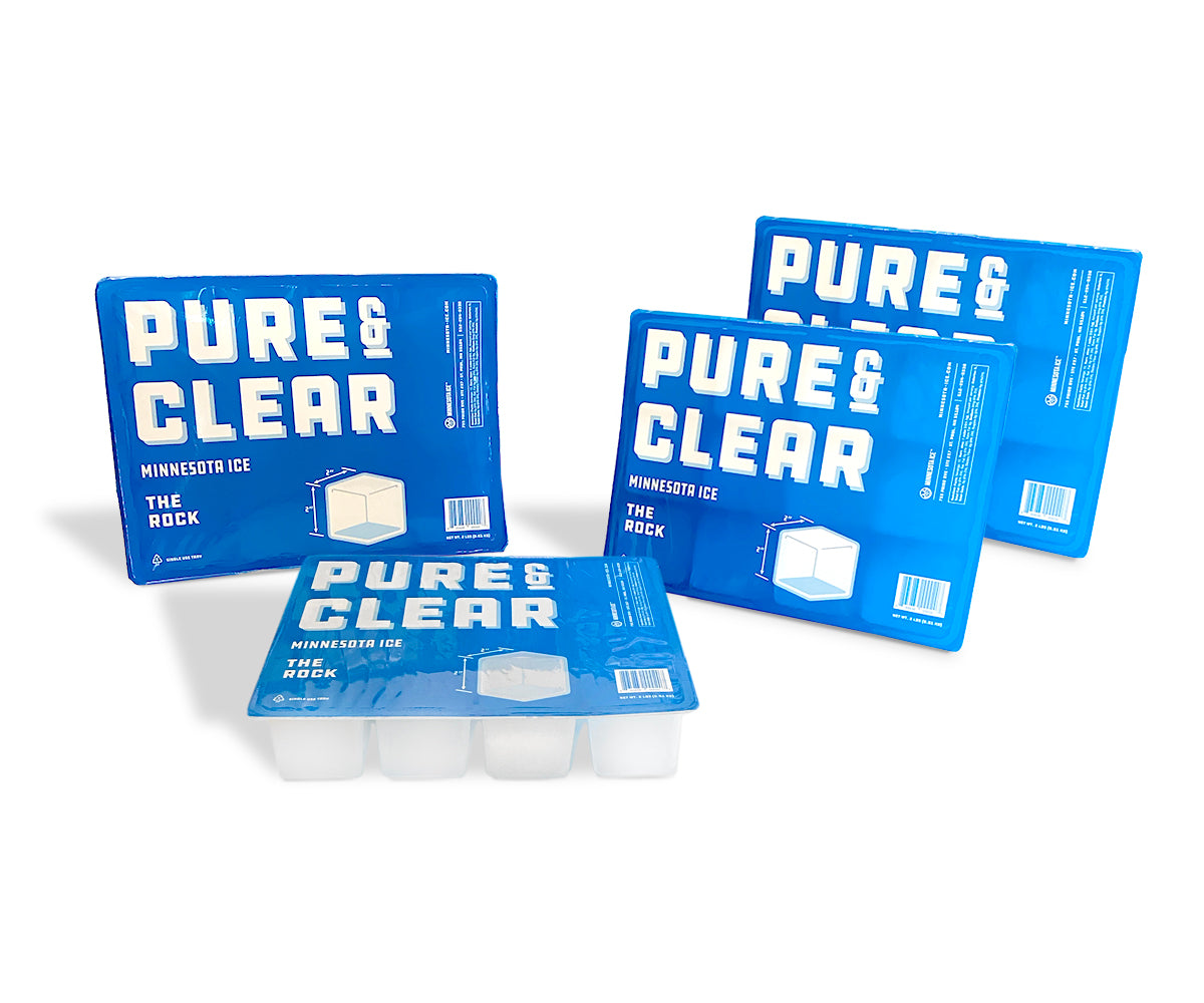 Minnesota Pure Clear Ice - Pure & Clear Minnesota Ice