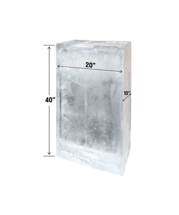 Block Ice - 300 LBS Pure & Clear™
