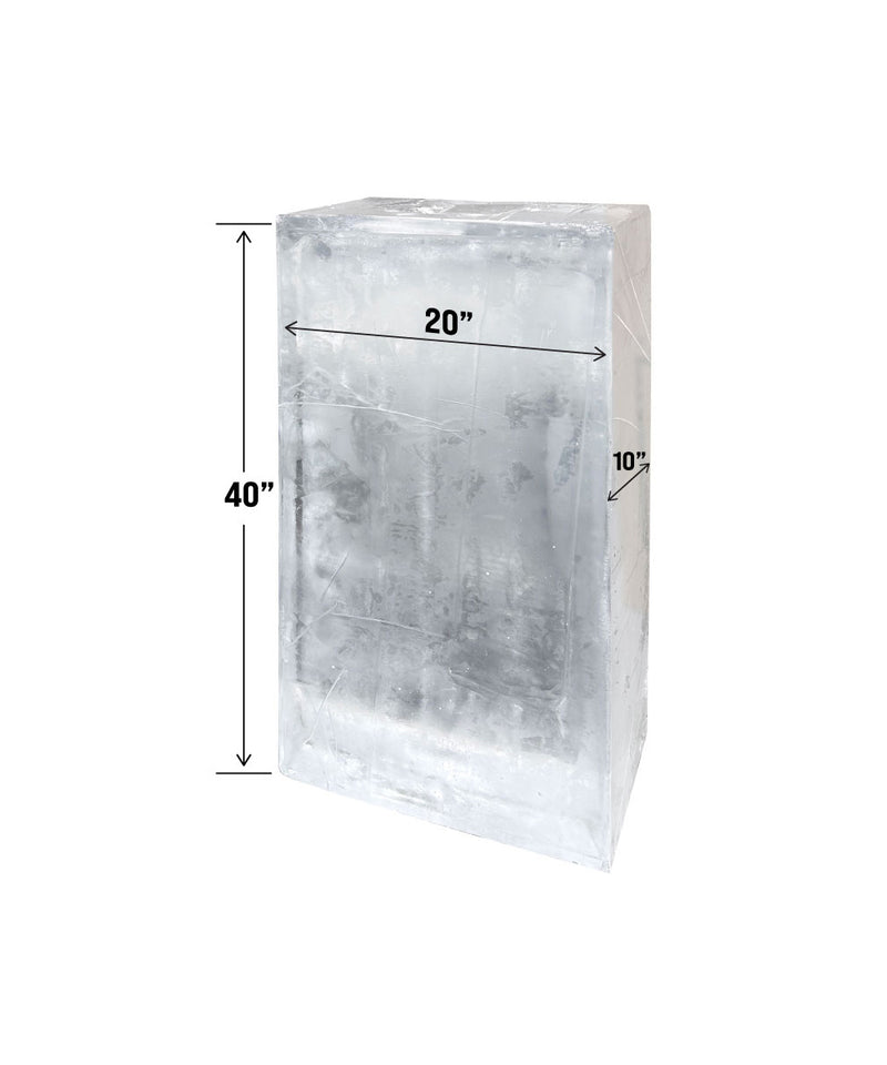 Block Ice - 300 LBS Pure & Clear™