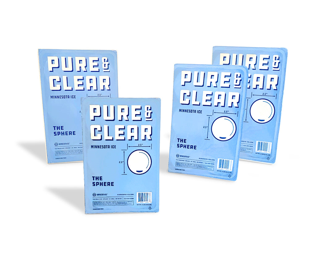 The Sphere2 trays - Pure & Clear Minnesota Ice
